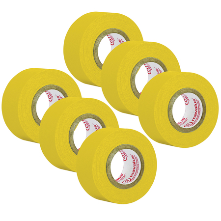 MAVALUS Tape, 1" x 324", Yellow, PK6 10013